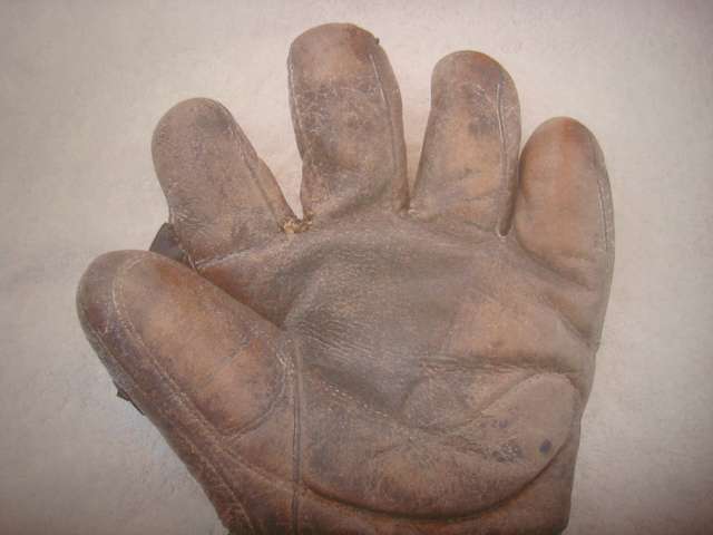 Early 1900's Buckle Web Buckle Back Crescent Front